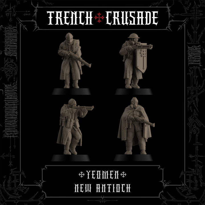 Yeomen (Official) - Trench Crusade STL file for Yeoman