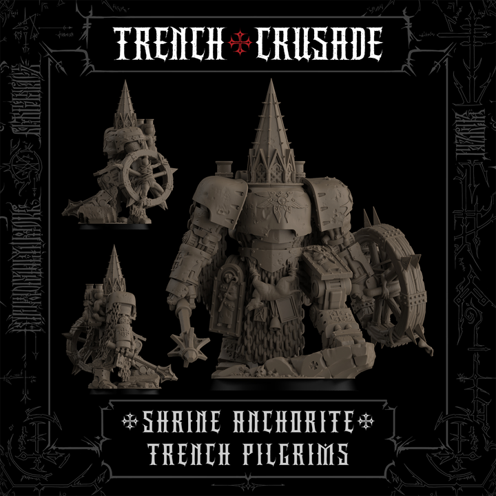 Anchorite Shrine (Official) - Trench Crusade STL file for Anchorite Shrine