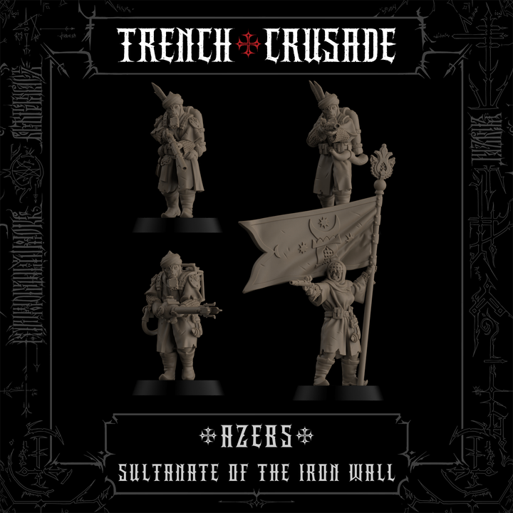 Azebs (Official) - Trench Crusade STL file for Azeb