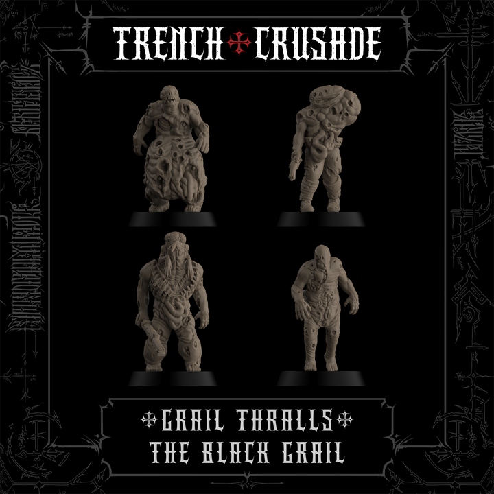 Grail Thralls (Official) - Trench Crusade STL file for Grail Thrall