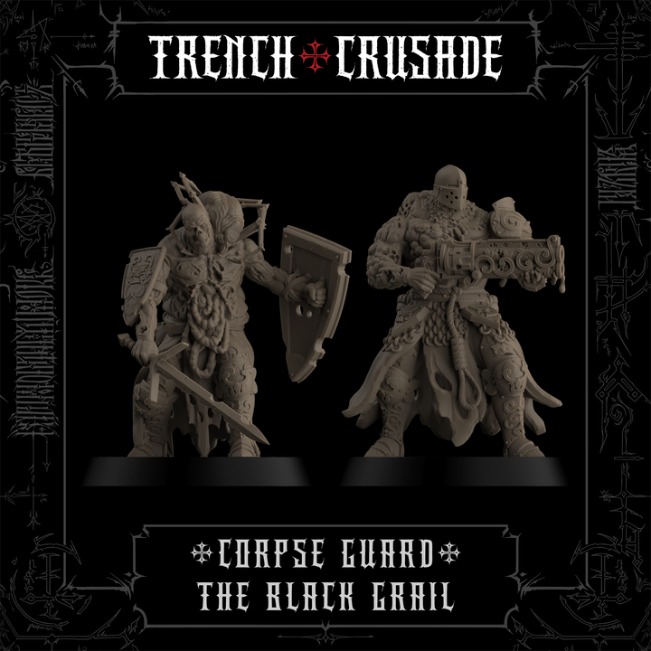 Corpse Guard (Official) - Trench Crusade STL file for Corpse Guard