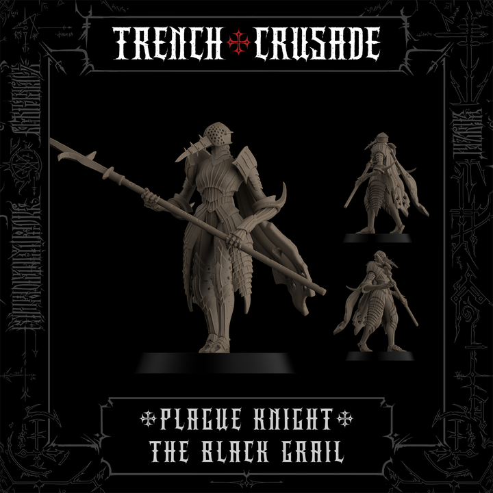 Plague Knight (Official) - Trench Crusade STL file for Plague Knight