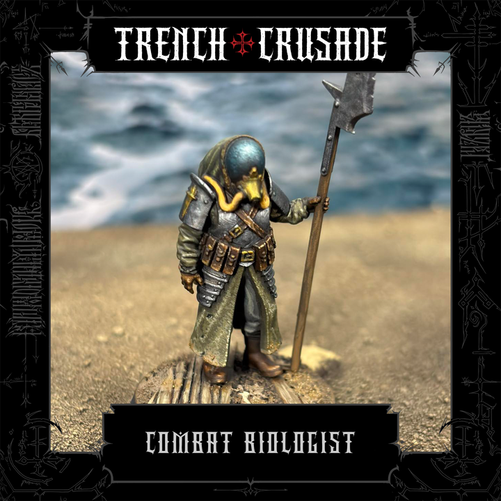 Combat Biologist (Official) - Trench Crusade STL file for Combat Biologist
