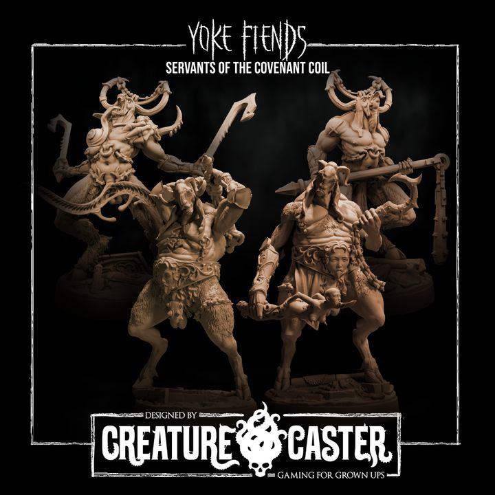 Yoke Fiends - Trench Crusade STL file for Yoke Fiend