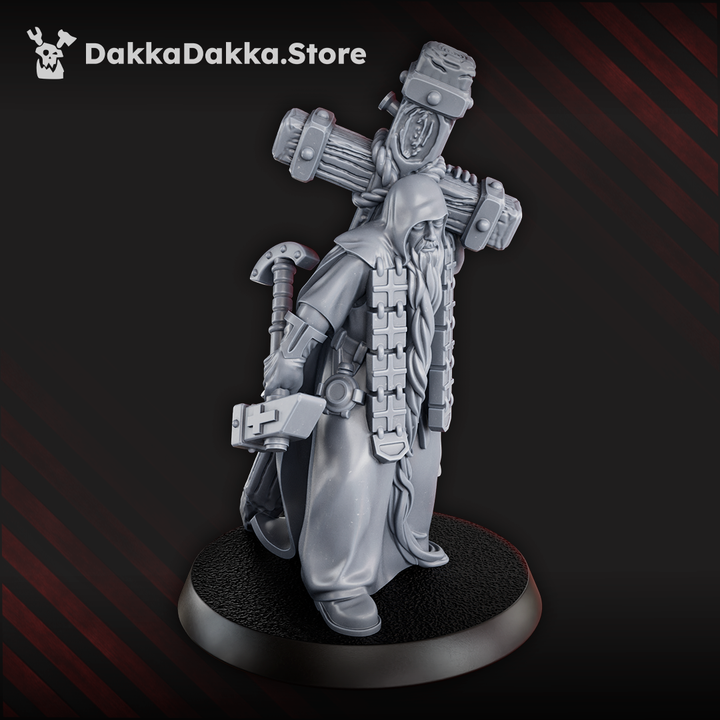 Schemonk Avvakum - Trench Crusade STL file - Image 2