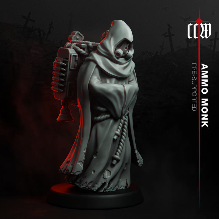 Ammo Monk - Trench Crusade STL file for Mendelist Ammo Monk