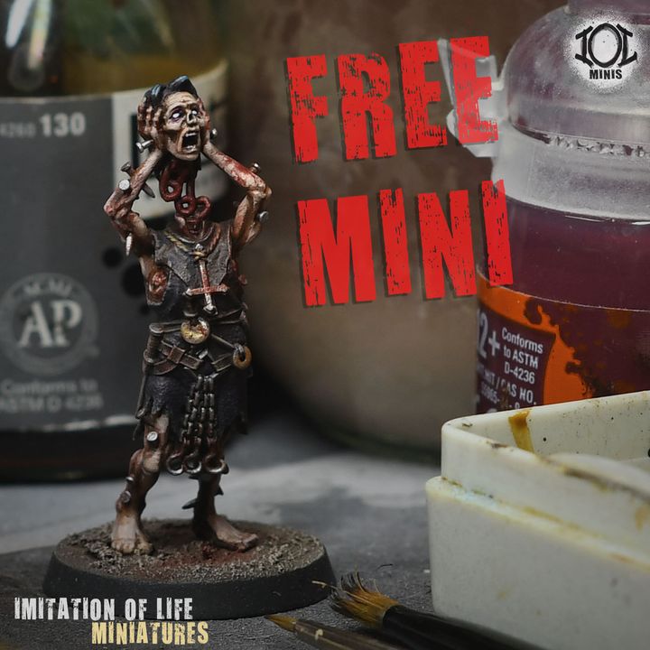 Heretic Herald - Trench Crusade STL file for Heretic Chorister