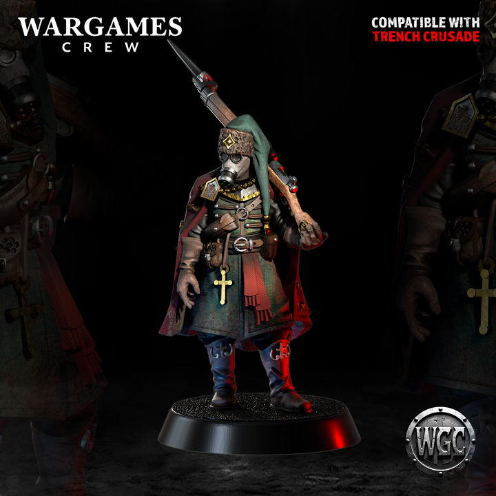 Cossack 0 (Yeoman) - Trench Crusade STL file for Yeoman