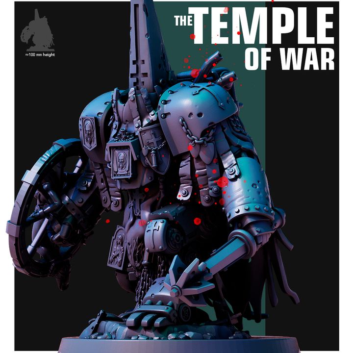 Temple of War - Trench Crusade STL file for Anchorite Shrine