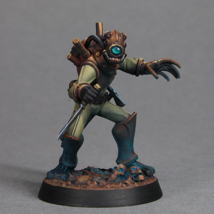 Leviathan Commando - Trench Crusade STL file for Death Commando