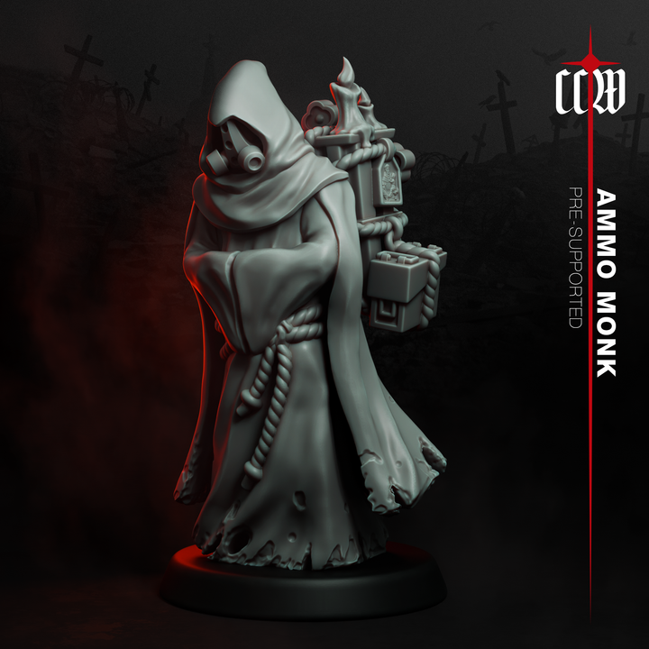 Ammo Monk - Trench Crusade STL file for Mendelist Ammo Monk