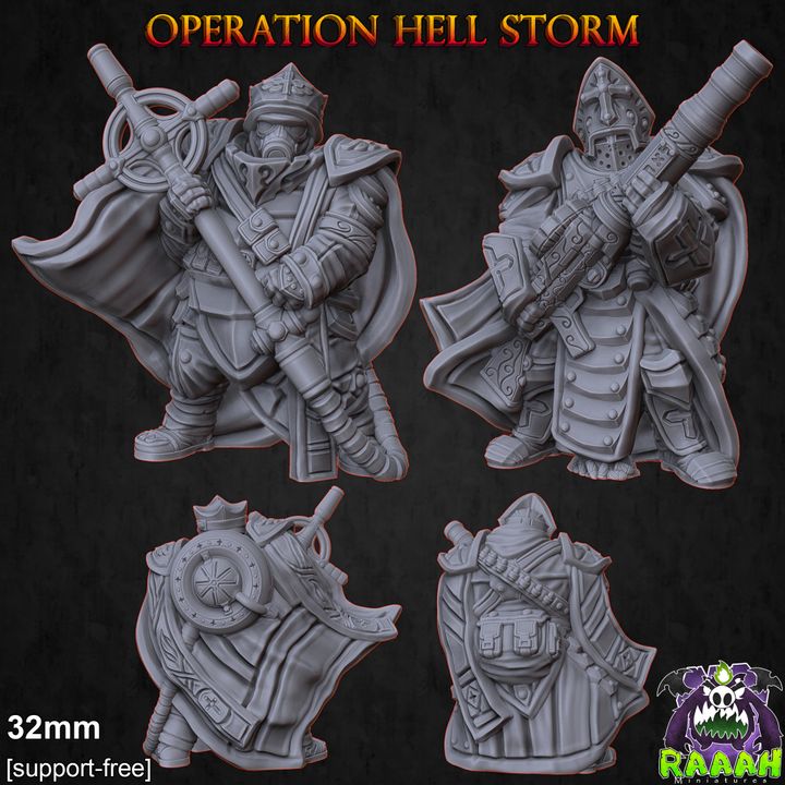 Operation Hell Storm - Trench Crusade STL file - Image 2