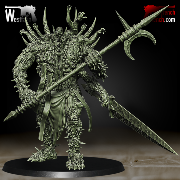 Seething Black - Desecrated Saint - Trench Crusade STL file for Desecrated Saint