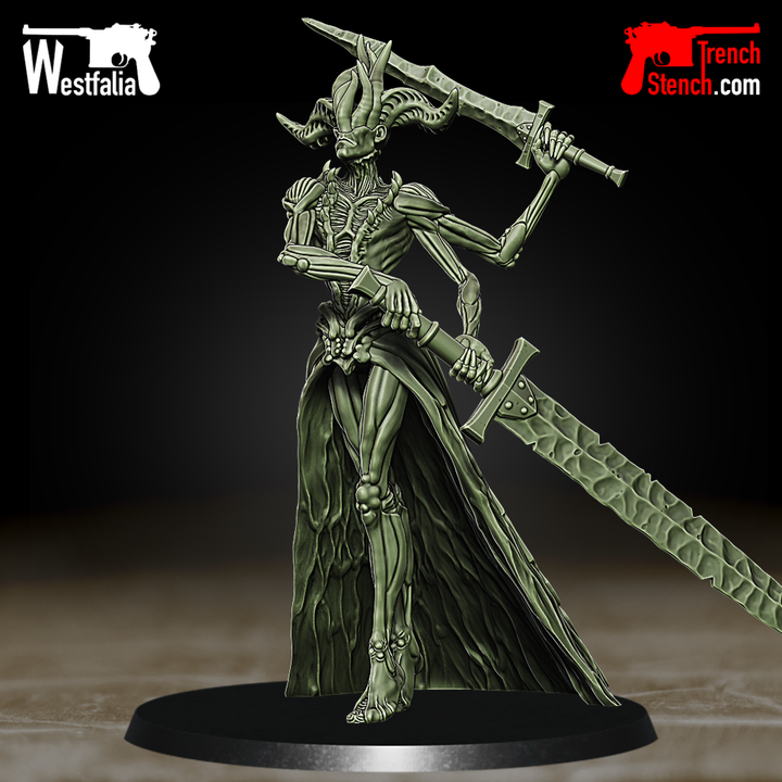 Seething Black - Faceless - Trench Crusade STL file for Praetor