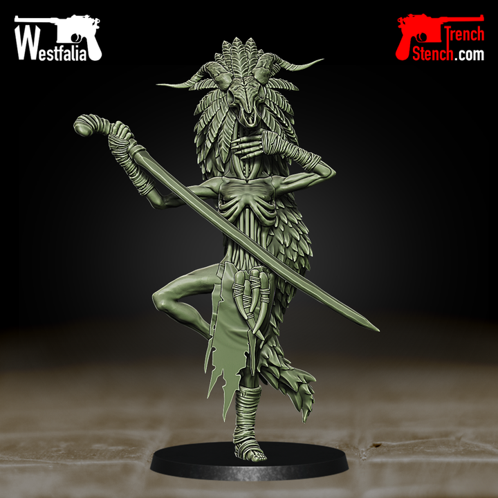 Seething Black - Cultists - Trench Crusade STL file - Image 5