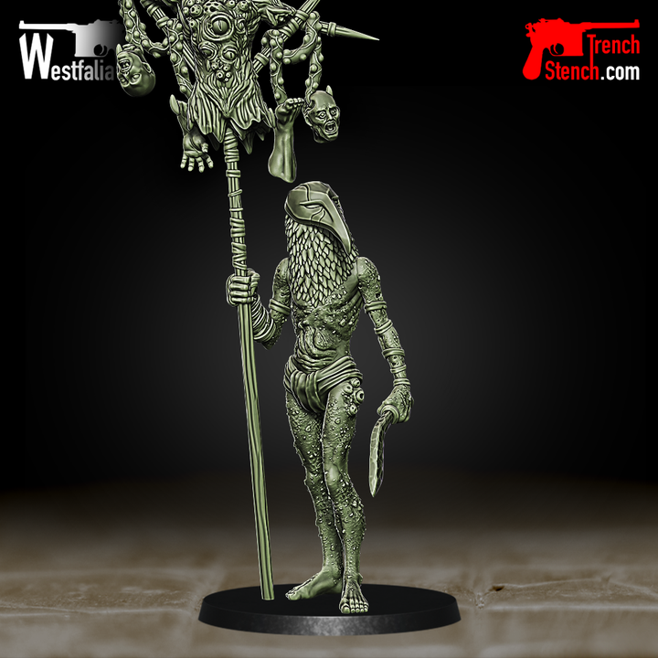 Seething Black - Cultists - Trench Crusade STL file - Image 2