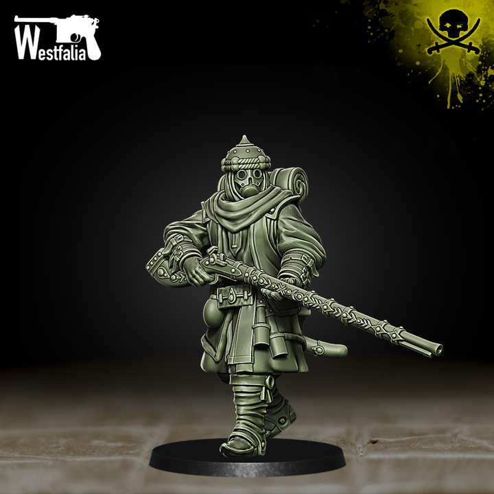Beduins of Al Badia - Azebs - Trench Crusade STL file - Image 3