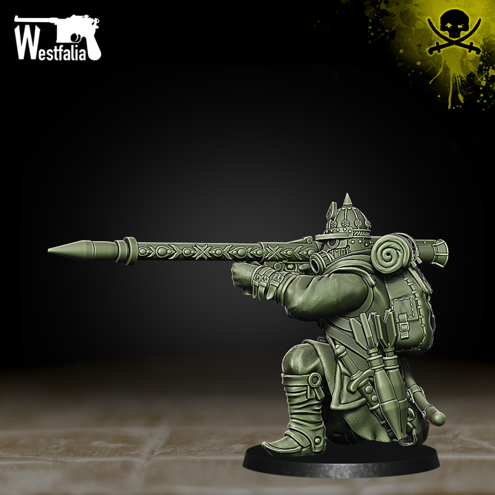 Beduins of Al Badia - Azebs - Trench Crusade STL file - Image 5