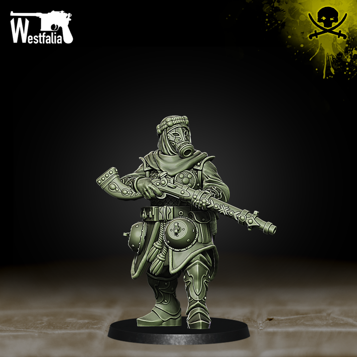 Beduins of Al Badia - Archaeologists - Trench Crusade STL file - Image 2