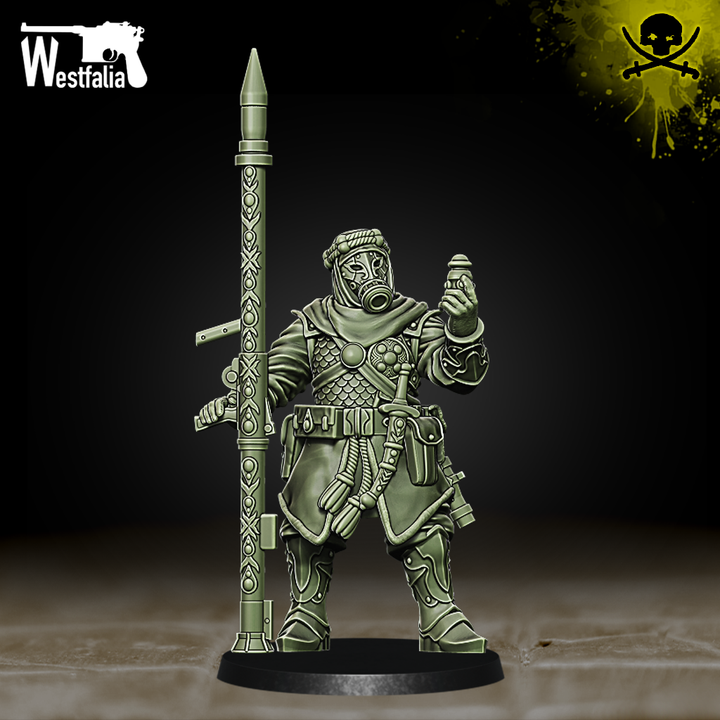 Beduins of Al Badia - Archaeologists - Trench Crusade STL file - Image 3