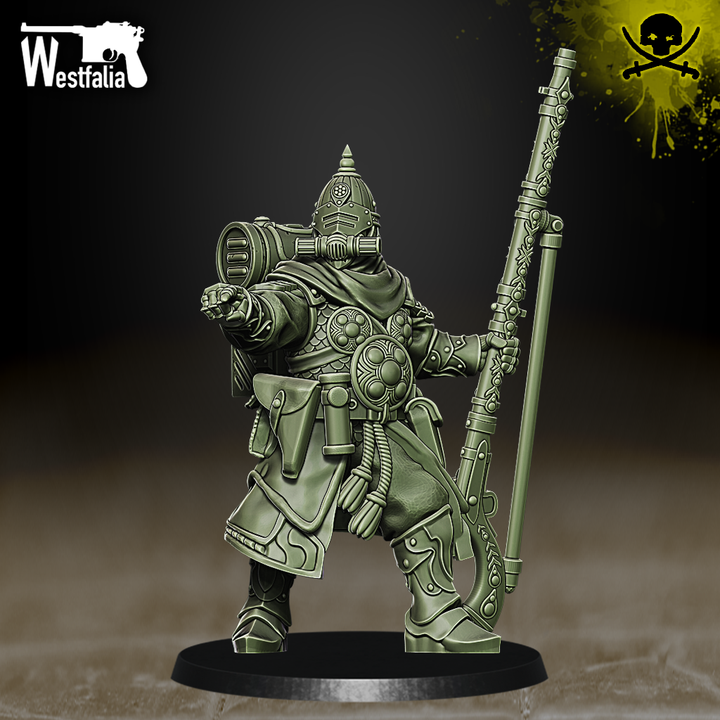 Beduins of Al Badia - Jannisaries - Trench Crusade STL file - Image 2