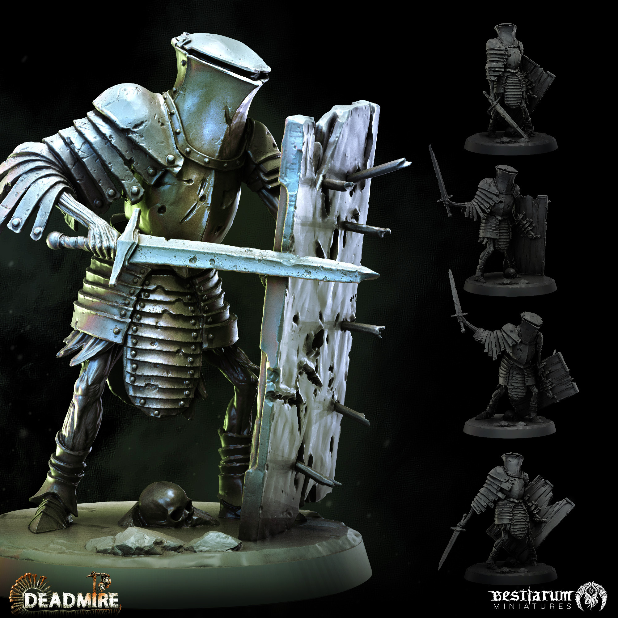 Mouldering Protectors - Trench Crusade STL file for Plague Knight