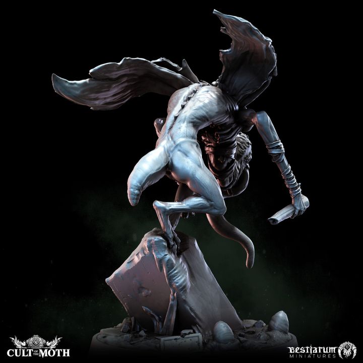 Moth Acolyte Metamorphs - Trench Crusade STL file - Image 5