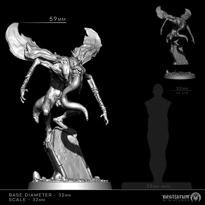 Moth Acolyte Metamorphs - Trench Crusade STL file - Image 8