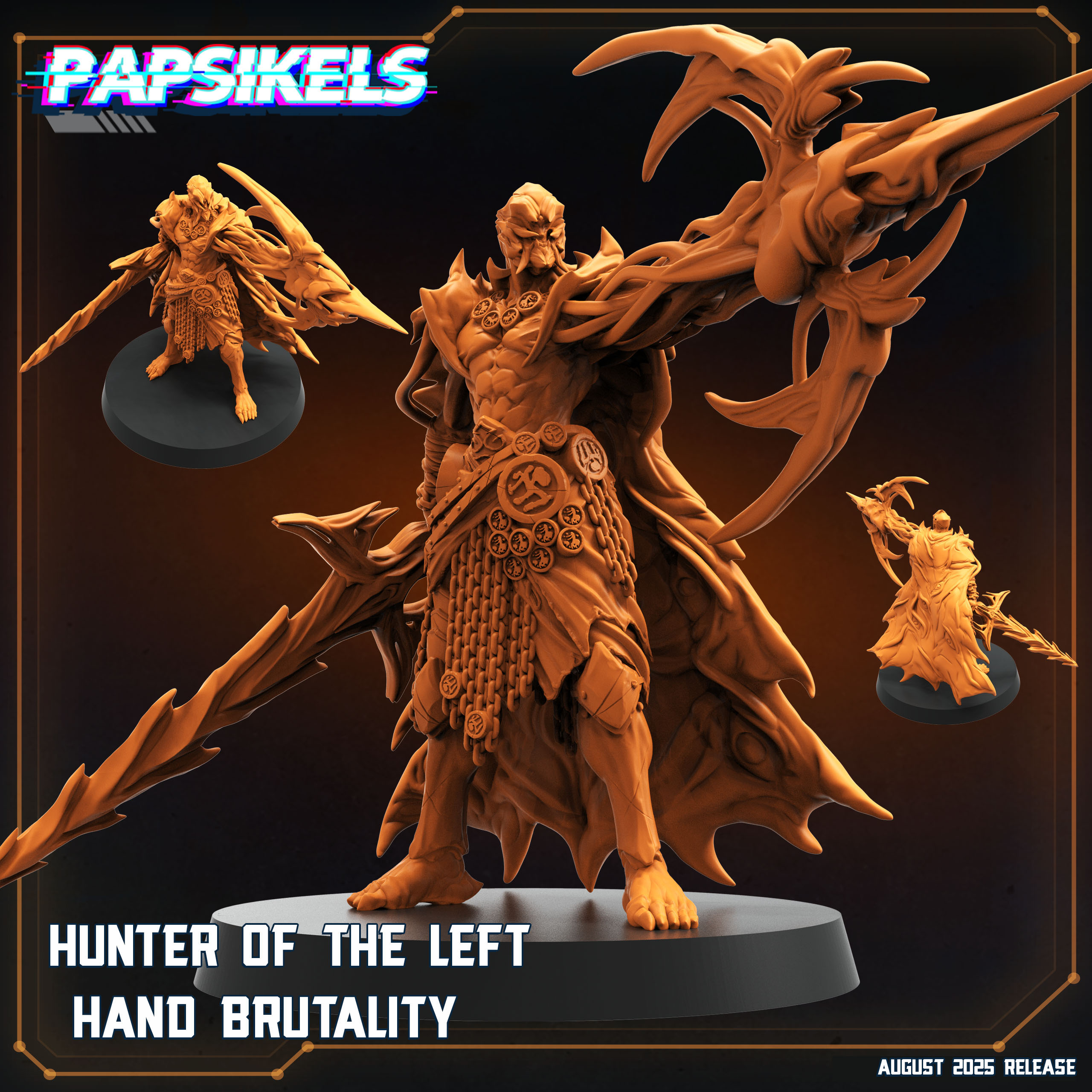Hunter of Left Hand Brutality - Trench Crusade STL file for Hunter of the Left Hand Path