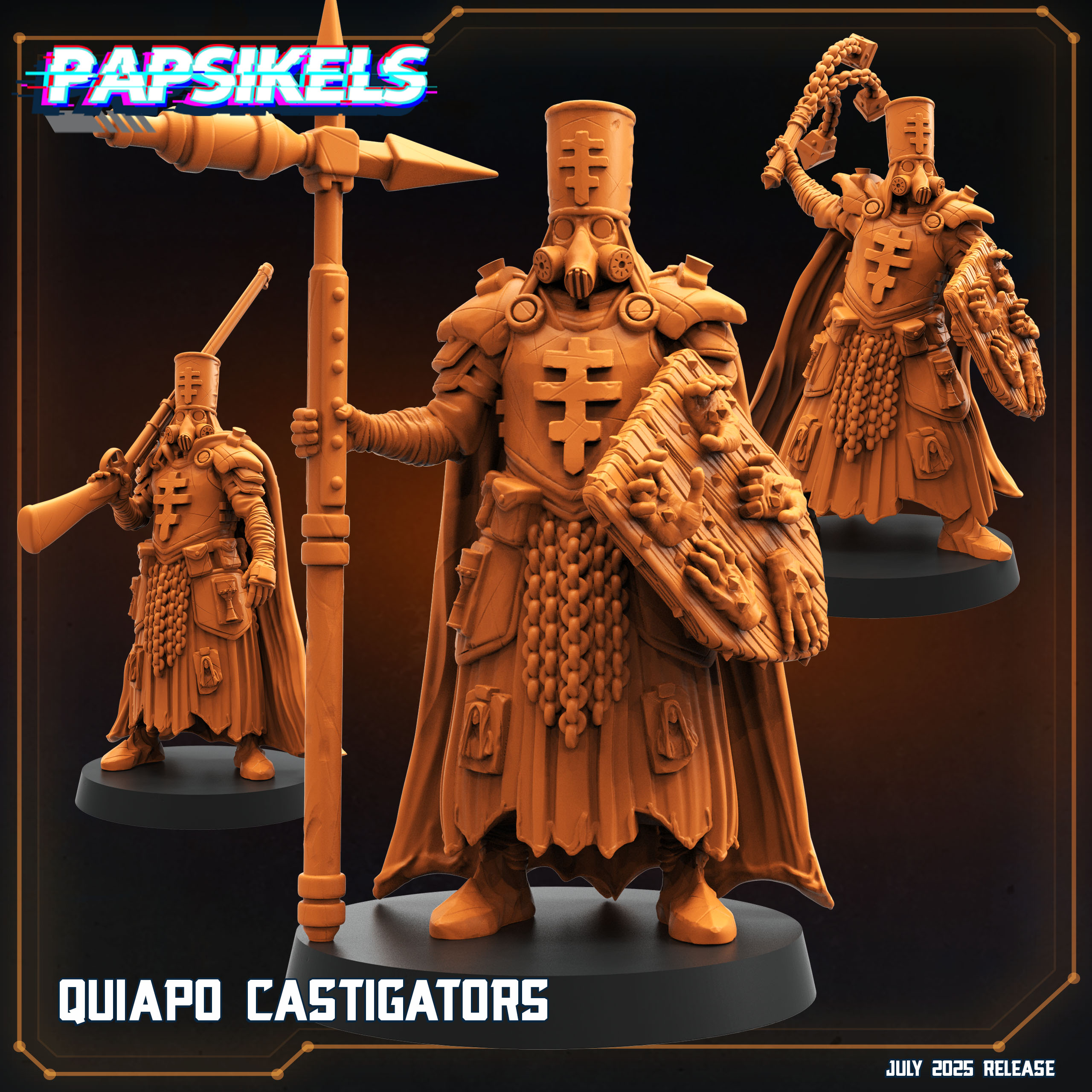 QUIAPO CASTIGATORS - Trench Crusade STL file for Castigator
