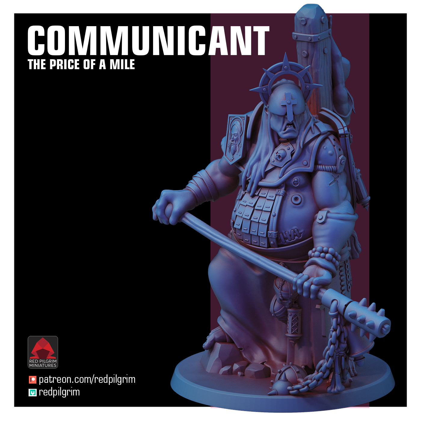 Communicant - Trench Crusade STL file for Communicant