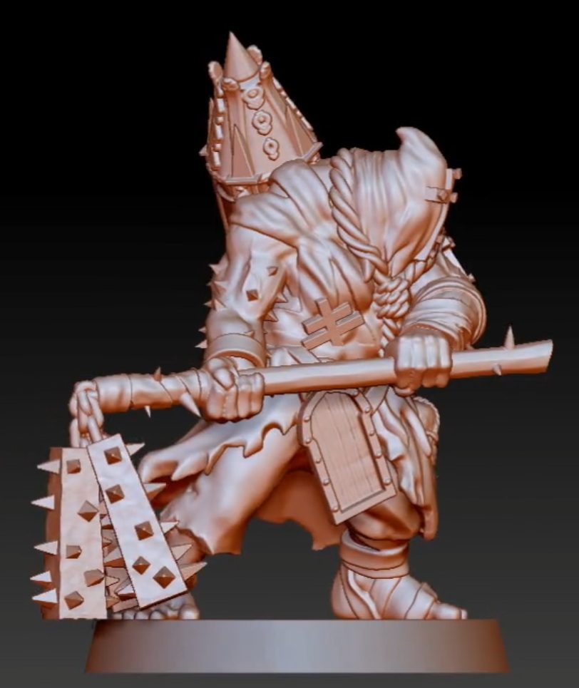 Trench Communicant options pack! + budget - Trench Crusade STL file for Communicant