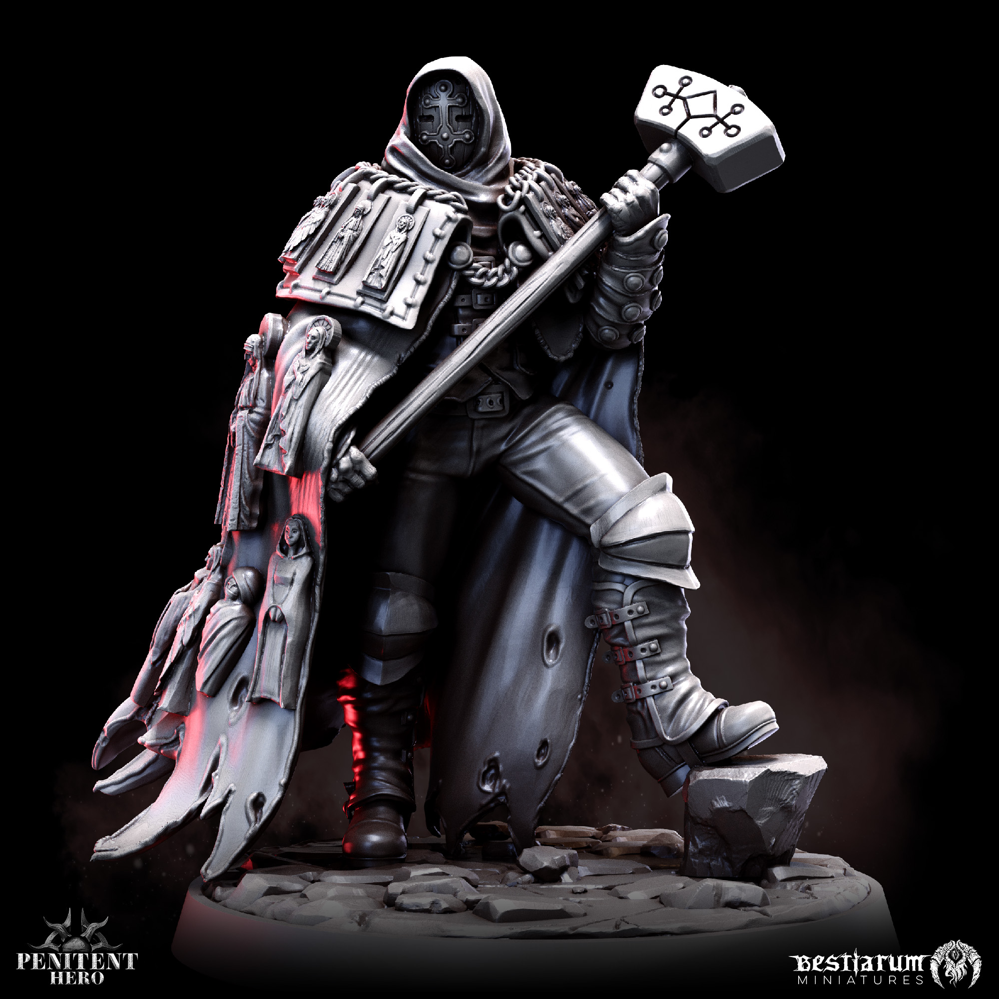 Inquisitor - Trench Crusade STL file for Witchburner