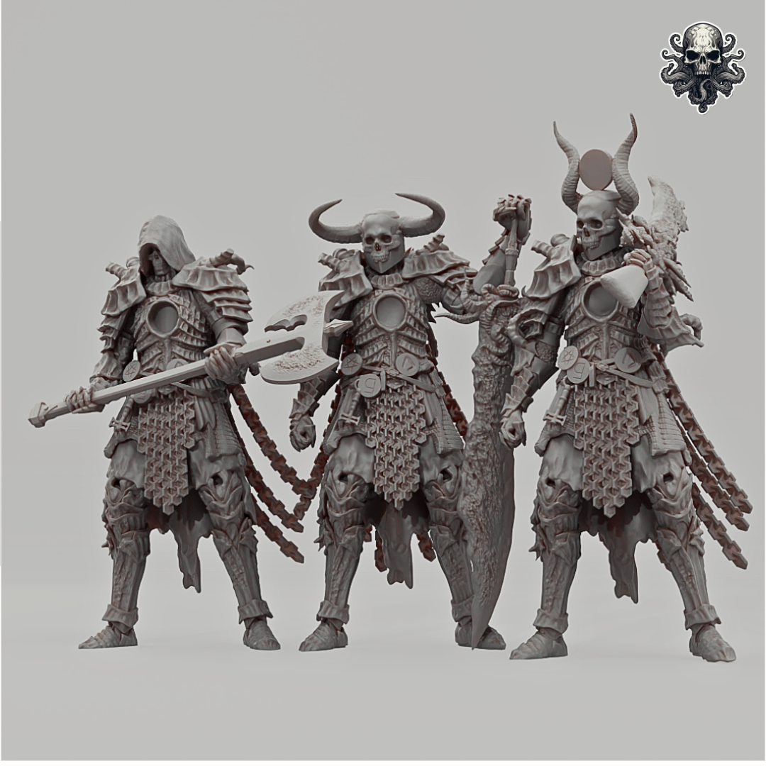 Ringed City Hell Knights - Trench Crusade STL file for Hell Knight