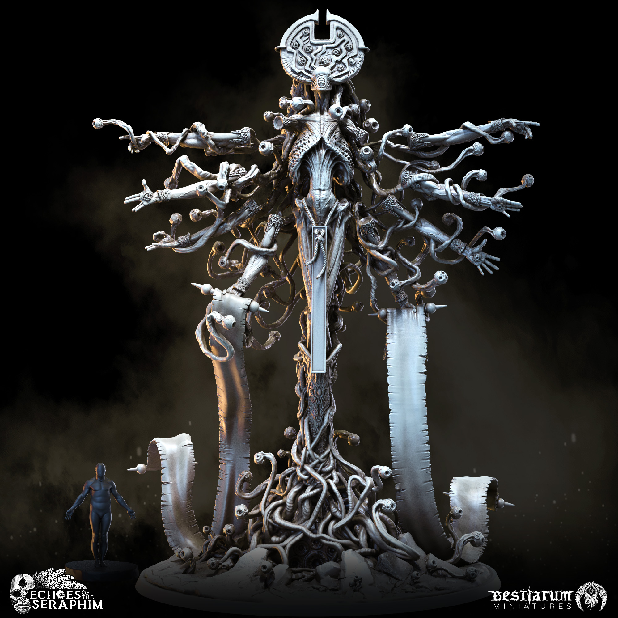 Tipheret, the Perfect Balance - Trench Crusade STL file for Desecrated Saint