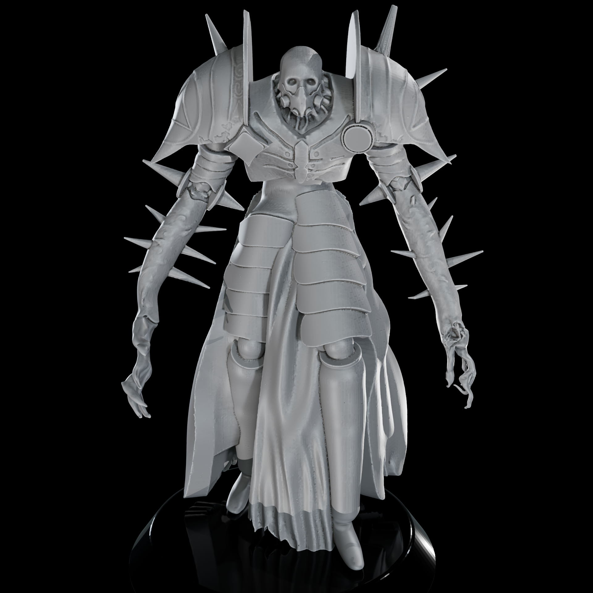 Goetic Warlock - Trench Crusade STL file for Goetic Warlock