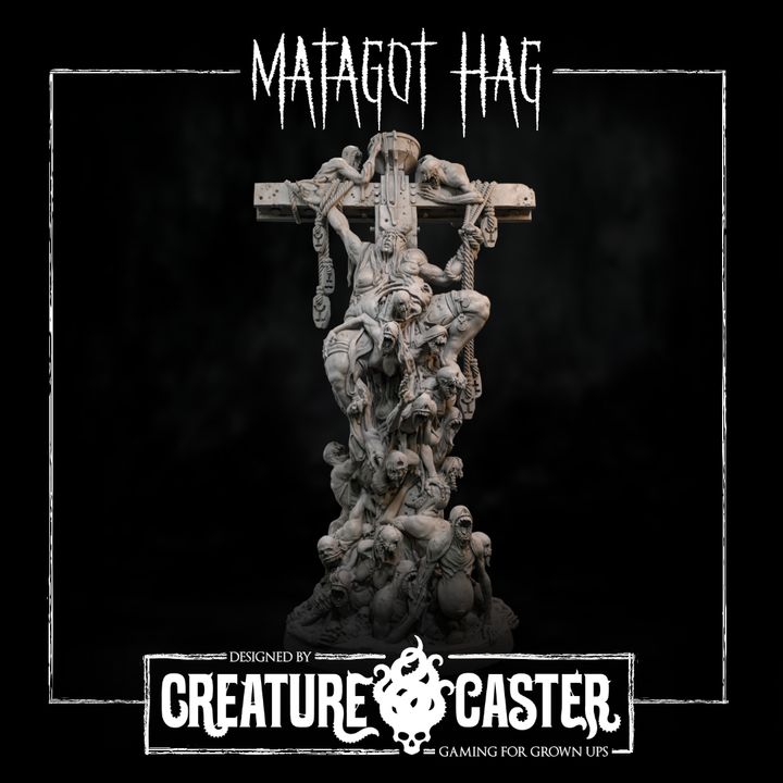 Matagot Hag - Trench Crusade STL file for Matagog Hag