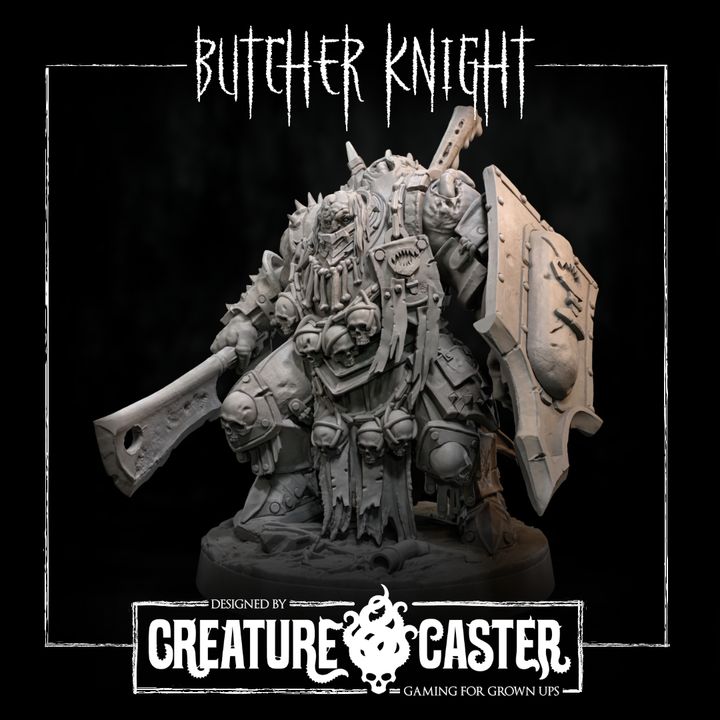 Butcher Knight - Trench Crusade STL file for Butcher Knight
