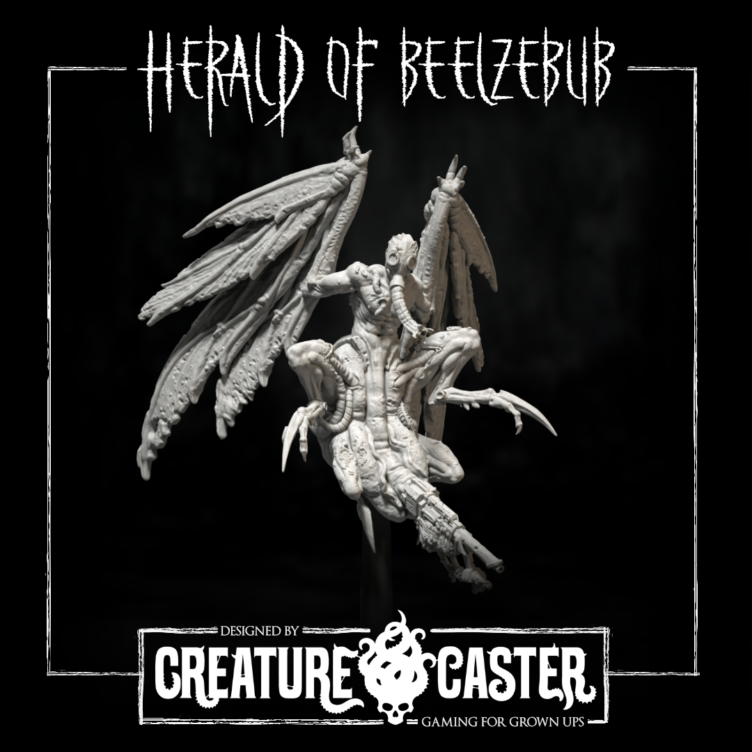 Herald of Beelzebub B - Trench Crusade STL file for Herald of Beelzebub