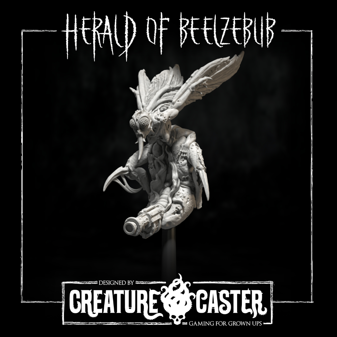 Herald of Beelzebub D - Trench Crusade STL file for Herald of Beelzebub