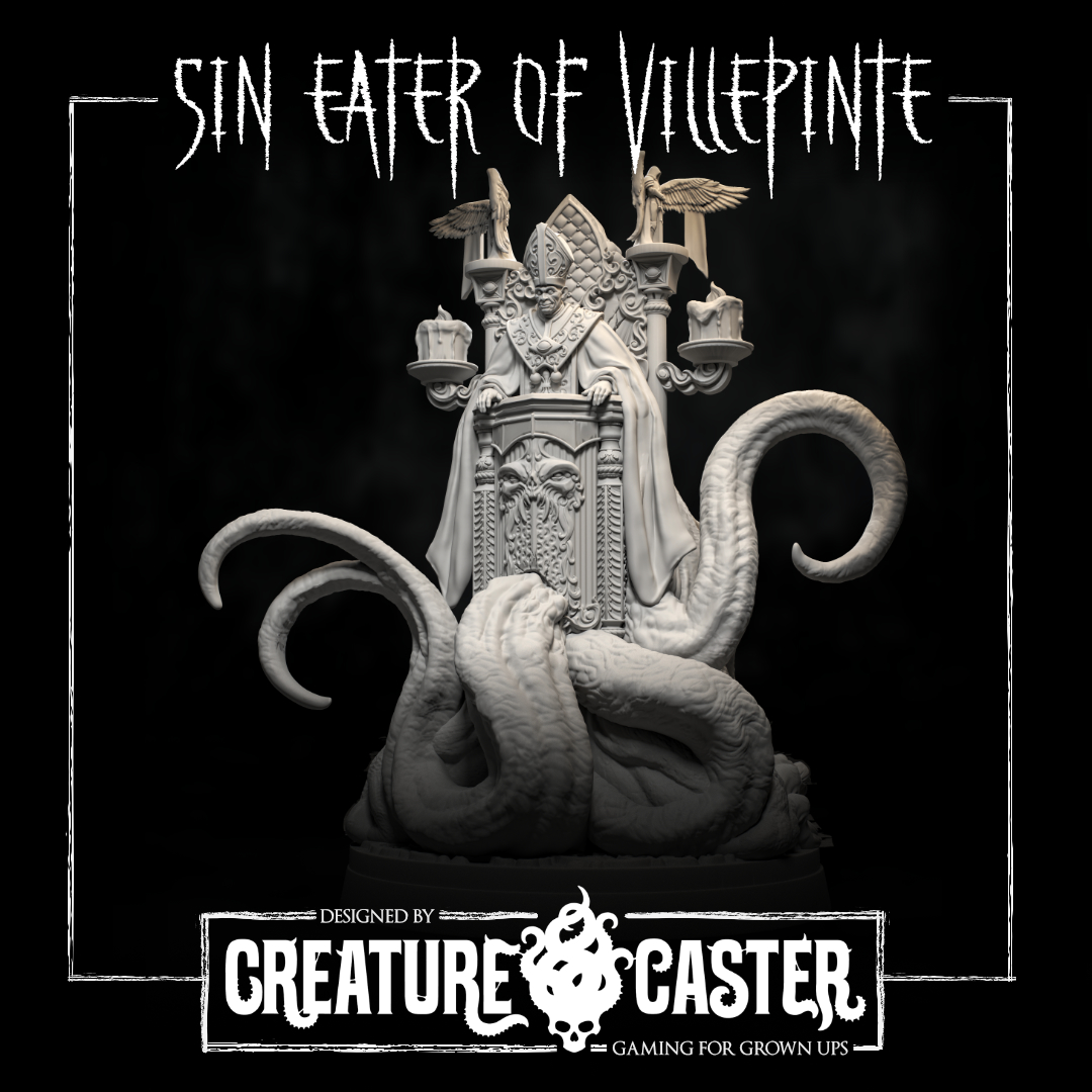 Great Sin Eater of Villepinte - Trench Crusade STL file for Sin Eater