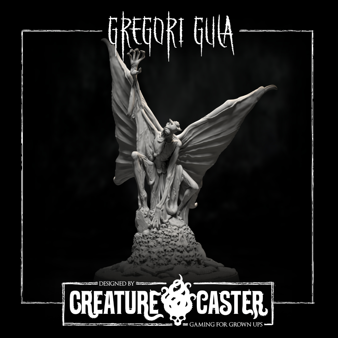 Gregori Gula (Crouching) - Trench Crusade STL file for Gregori Gula