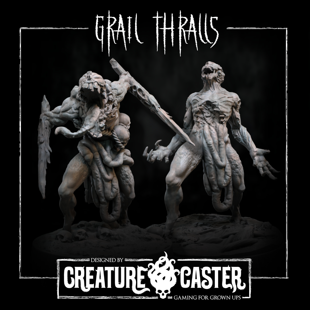 Grail Thralls Set 3 - Trench Crusade STL file - Image 3