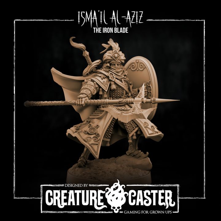 Ismai'l Al-Aziz - Trench Crusade STL file - Image 2