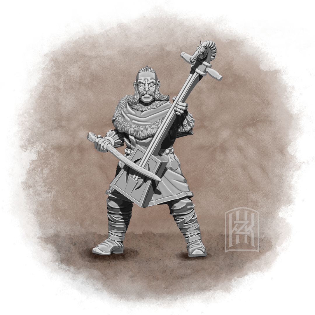 The Qarīn-Kumun - Azeb Musician - Trench Crusade STL file