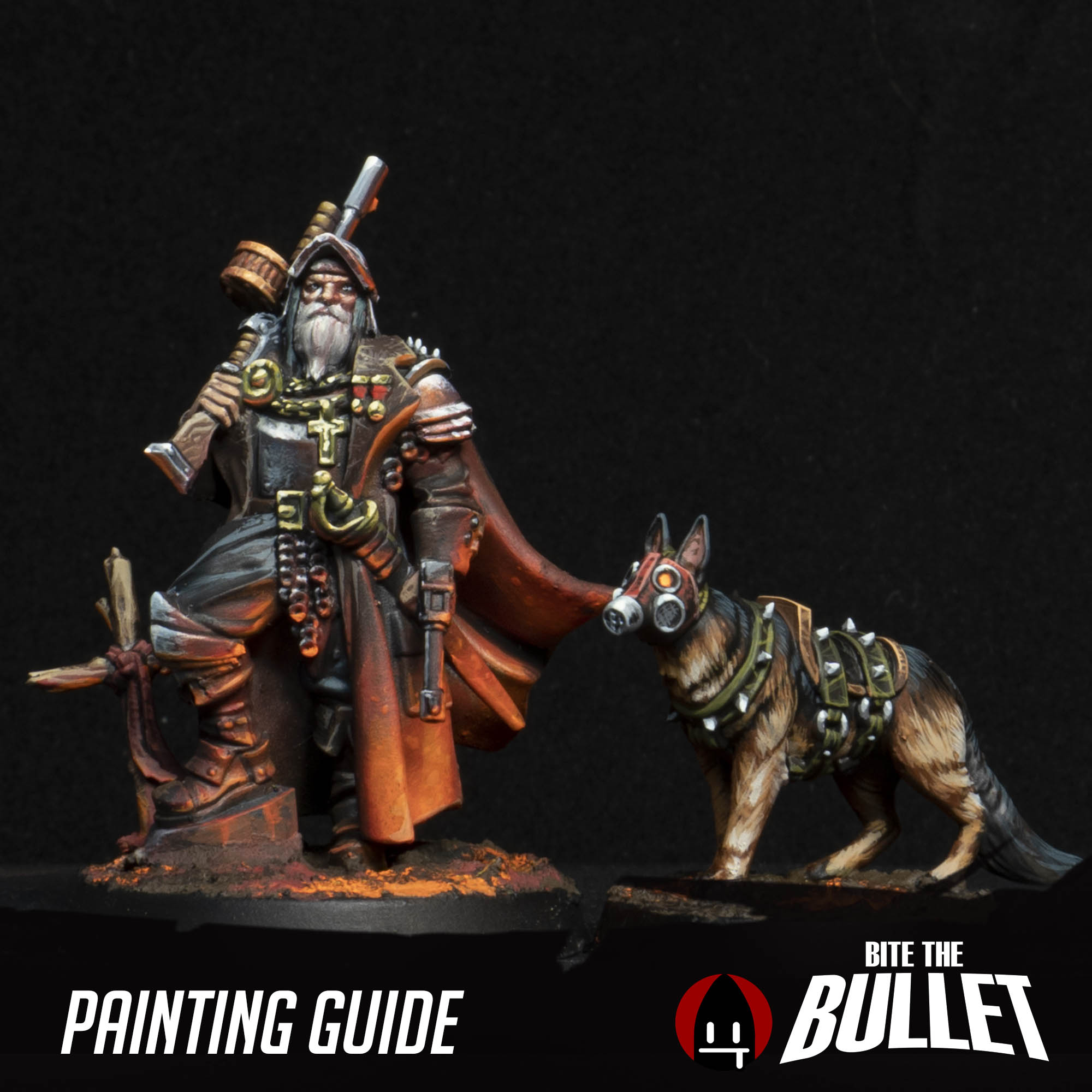 Sanctified Legion - Combat Dogs - Trench Crusade STL file - Image 2