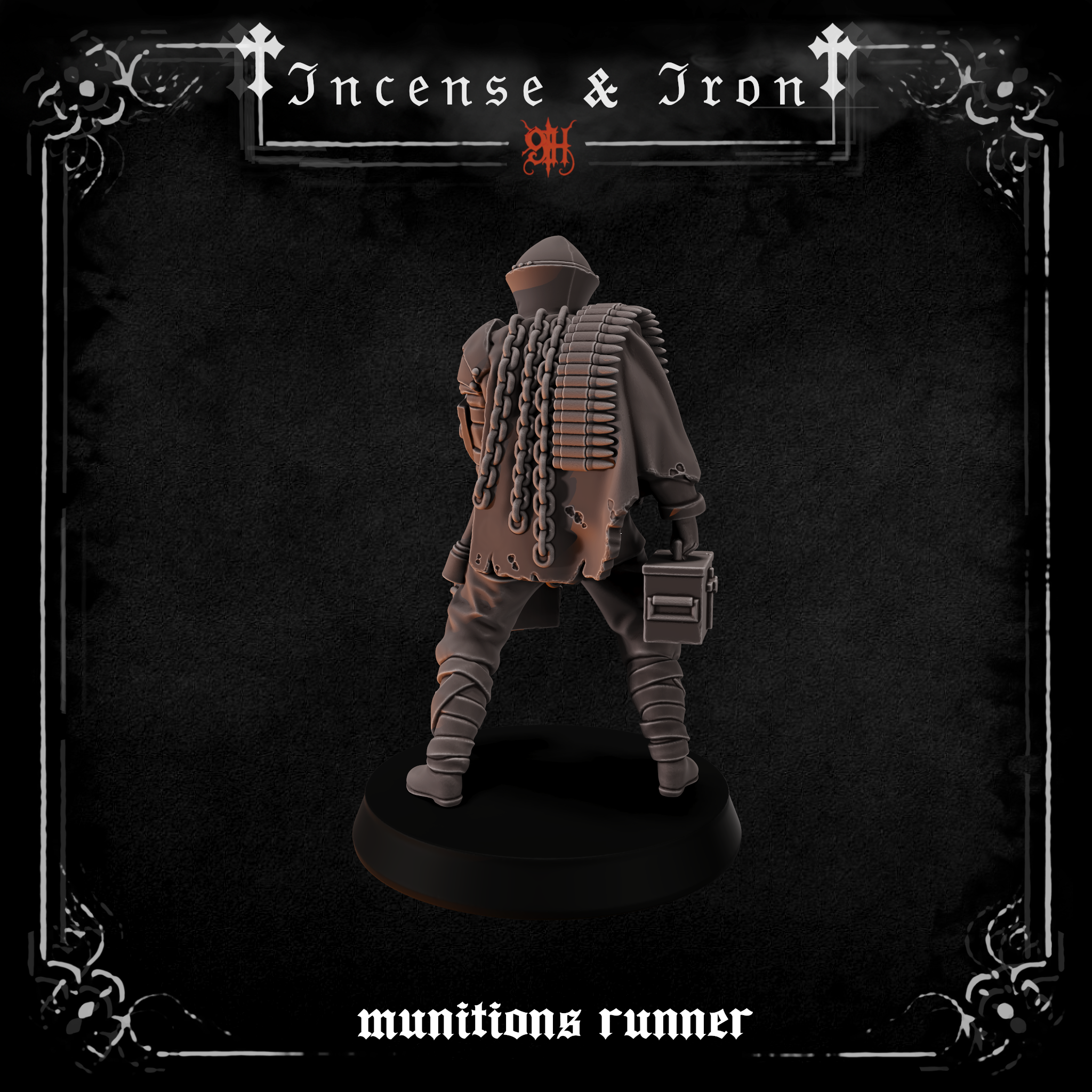 Munitions Runner - Trench Crusade STL file - Image 2
