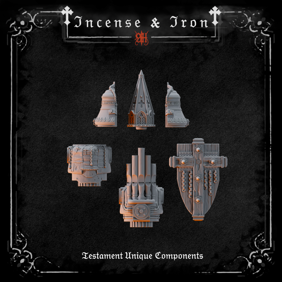 Testament Pattern Relic Engine Anchorite - Trench Crusade STL file - Image 5