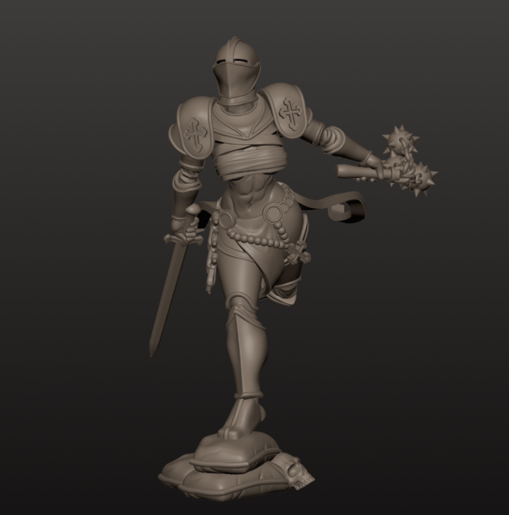 Sister Margaret - Trench Crusade STL file - Image 3