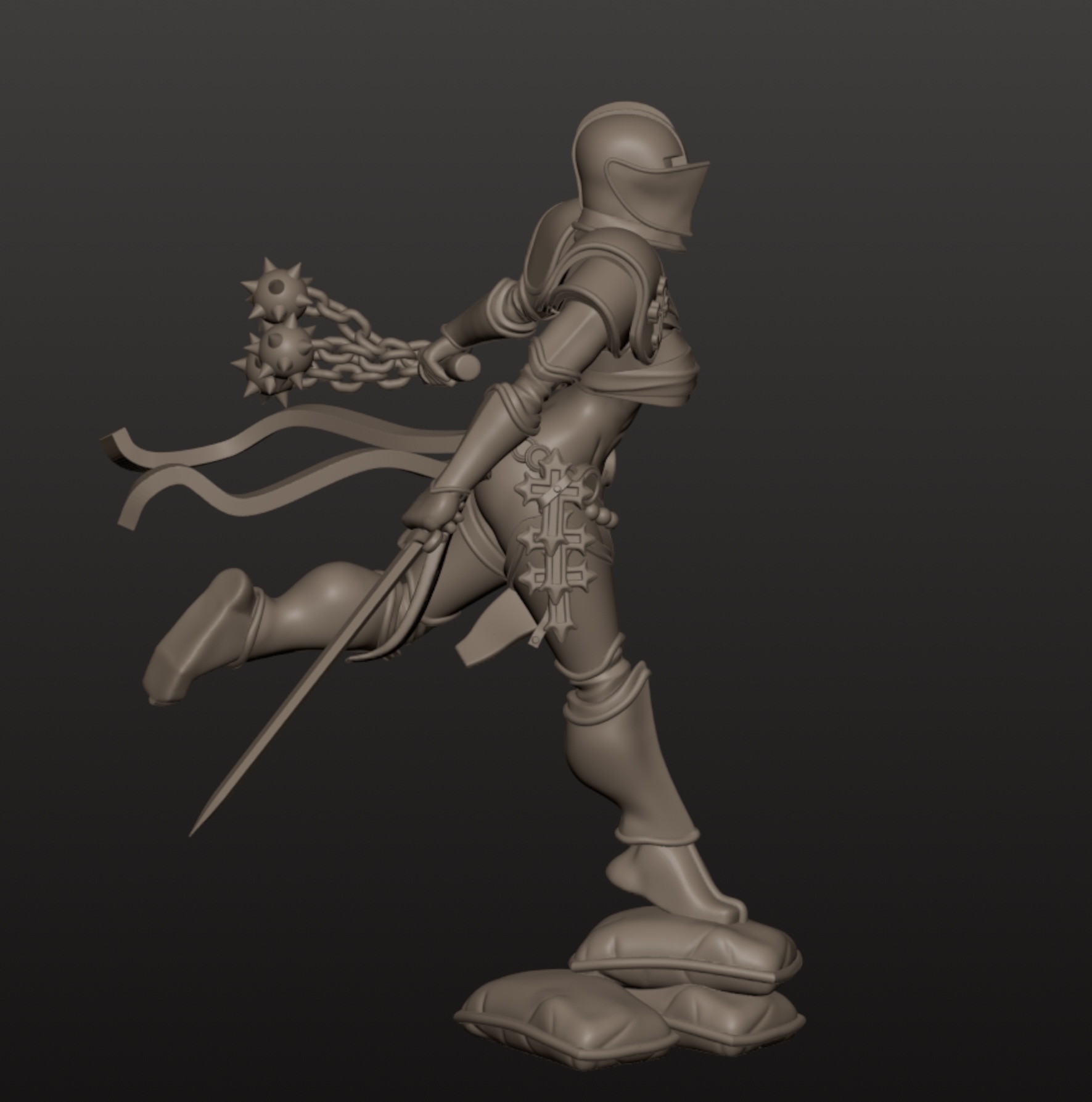 Sister Margaret - Trench Crusade STL file - Image 2